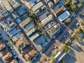 Aerial view of Mission Bay & Beaches in San Diego, California. USA. Royalty Free Stock Photo