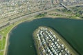 Aerial view of Mission Bay, San Diego