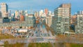 Aerial view of the modern skyline of downtown Toronto, Ontario, Canada Royalty Free Stock Photo