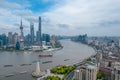 Skyline in Shanghai Royalty Free Stock Photo