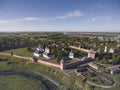 Aerial view on Monastery of Saint Euthymius in Suzdal Russia Royalty Free Stock Photo