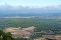 Aerial view from the monastery Santuari de Cura,