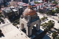 Aerial View of Monument to the Revolution in Mexico City, Mexico Royalty Free Stock Photo