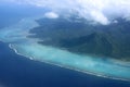 Aerial view of Moorea