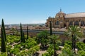 Aerial view of the Mosque Cathedral in Cordoba