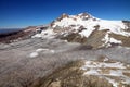 Aerial view of Mount Garibaldi - a volcano in British Columbia, Canada Royalty Free Stock Photo