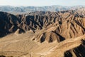 Mountainous desert silhouettes