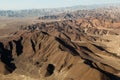 Mountainous desert silhouettes