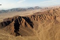 Mountainous desert silhouettes