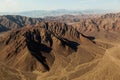 Mountainous desert silhouettes