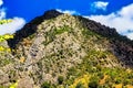 Aerial view of the mountains in Chefchaouen Chaouen, Morocco