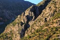 Aerial view of the mountains in Chefchaouen Chaouen, Morocco