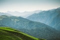 Aerial view Mountains Landscape Summer Travel