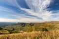 Aerial view mountains Royalty Free Stock Photo