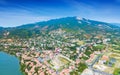Aerial view of Mtskheta, Georgia, Caucasus