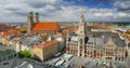 Aerial view of Munchen