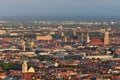 Aerial view of Munich. Munich, Bavaria, Germany Royalty Free Stock Photo