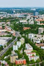 Aerial view of Munich. Munich, Bavaria, Germany Royalty Free Stock Photo
