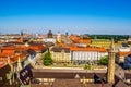 Aerial view of Munich from new town hall Munich, Bavaria, Germany...IMAGE Royalty Free Stock Photo