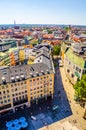 Aerial view of Munich from new town hall Munich, Bavaria, Germany...IMAGE Royalty Free Stock Photo