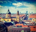 Aerial view of Munich