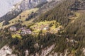 Aerial view of Murren