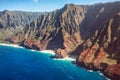 Aerial View of The Na Pali Coast