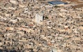Aerial view of Nablus City Shechem from Gerizim mount