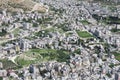 Aerial view of Nablus