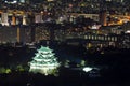 Aerial view Nagoya Castle Royalty Free Stock Photo