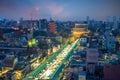 aerial view of nakamise dori and sensoji in tokyo