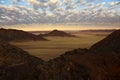 Aerial view - Namib-Nauklft Desert - Namibia