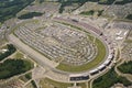 Aerial View NASCAR Lifelock 400 Royalty Free Stock Photo