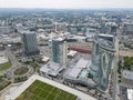 Aerial view of Nashville downtown skyline, Tennessee, USA Royalty Free Stock Photo