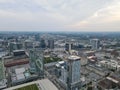 Aerial view of Nashville downtown skyline, Tennessee, USA Royalty Free Stock Photo