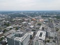 Aerial view of Nashville downtown skyline, Tennessee, USA Royalty Free Stock Photo