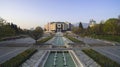 Aerial view of National Palace of Culture NDK, Sofia, Bulgaria Royalty Free Stock Photo