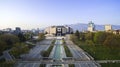 Aerial view of National Palace of Culture NDK, Sofia, Bulgaria Royalty Free Stock Photo