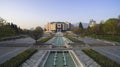 Aerial view of National Palace of Culture NDK, Sofia, Bulgaria Royalty Free Stock Photo