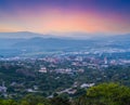 Aerial view of Nelspruit city Mpumalanga South Africa Royalty Free Stock Photo