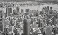 Aerial view of New York City Manhattan skyline, USA Royalty Free Stock Photo