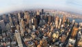 Aerial view of New York City, North East Direction