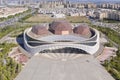 Aerial view of the new Yunnan Grand Theater in Kunming, China