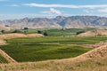 Aerial view of New Zealand vineyards Royalty Free Stock Photo