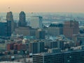 Skyline - Newark, New Jersey Royalty Free Stock Photo