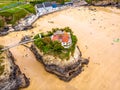 Aerial view of Newquay in Cornwall
