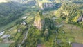 Aerial View of Ngarai Sianok Canyon, Tabiang Takuruang, Sumatera Barat. Bukittinggi, Indonesia, January 28, 2023 Royalty Free Stock Photo