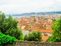 Aerial view of the Nice, France Royalty Free Stock Photo