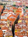 Aerial view of the Nice, France Royalty Free Stock Photo