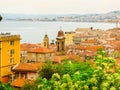 Aerial view of the Nice, France Royalty Free Stock Photo